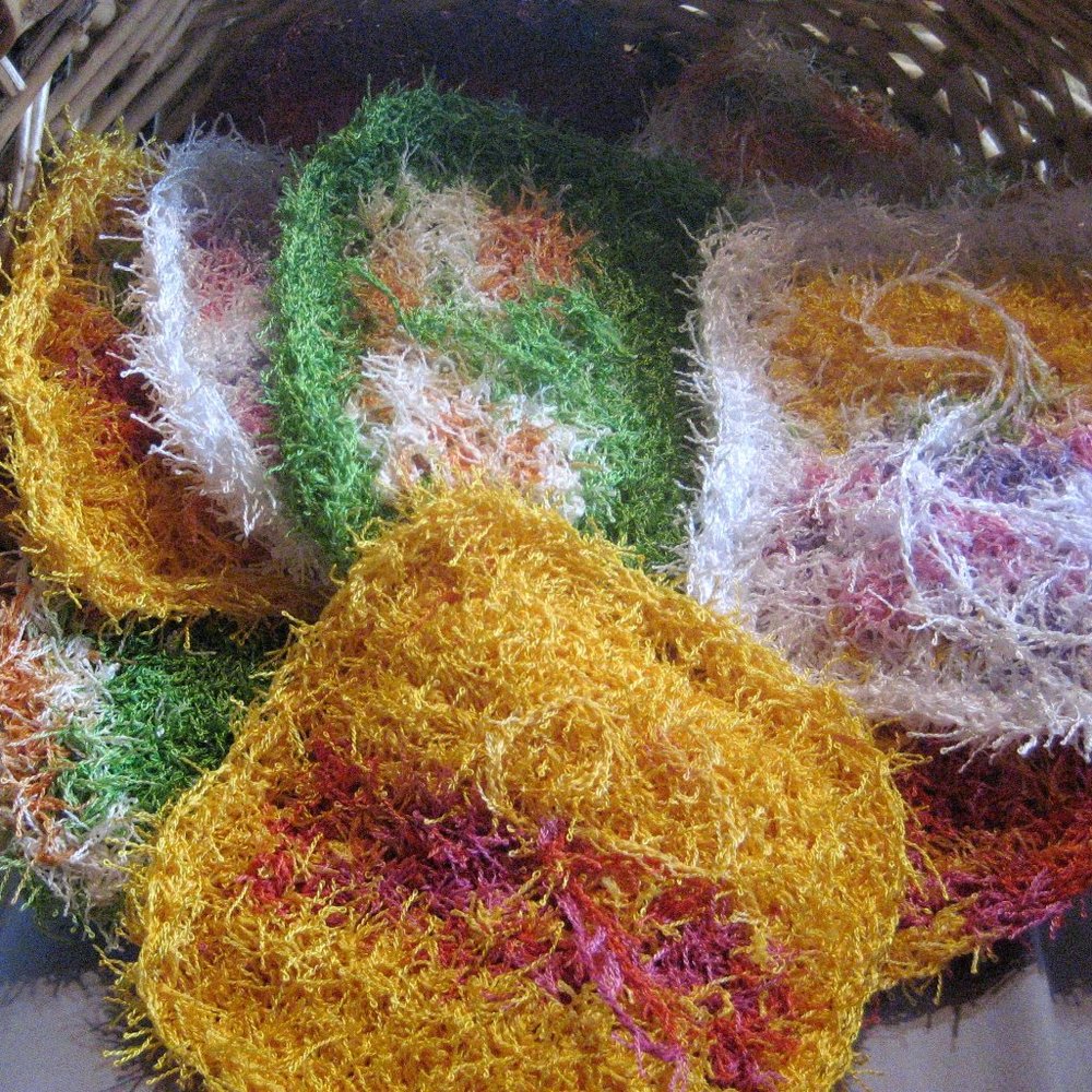 Handmade scrubbies - Picture 3 of 9
